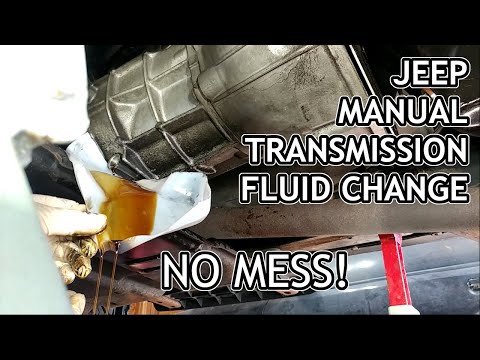 Jeep AX15 Transmission Fluid Change