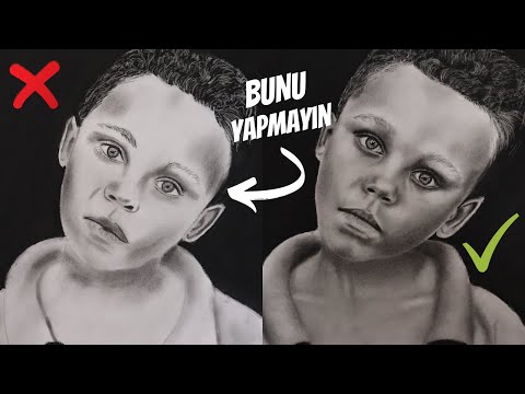 Gerçekçi Portre Çiziminde Yaptığınız EN BÜYÜK HATA