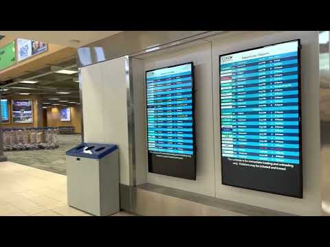 Exploring Kelowna BC Airport (YLW) 4K