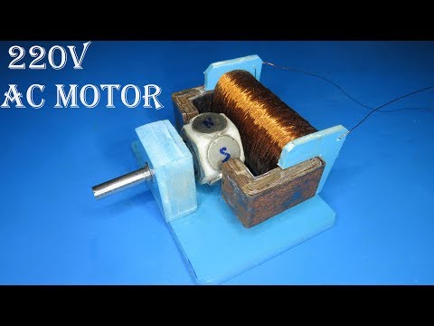 How to make a very strong 220V AC  motor