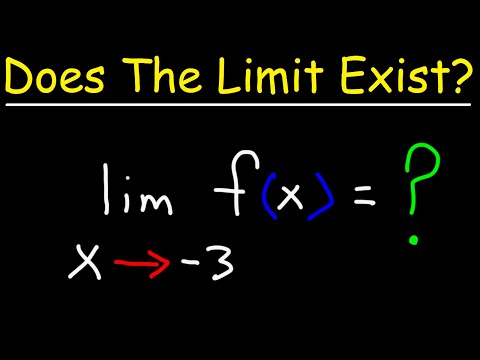 Thumbnail for How To Tell If The Limit Exists