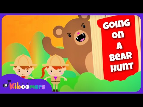 Thumbnail for Going on a Bear Hunt - THE KIBOOMERS Preschool Songs for Circle Time