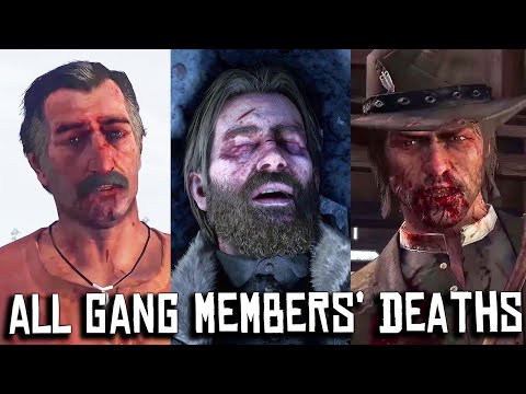 Thumbnail for Red Dead Redemption 2 & 1 - All Gang Members' Deaths (from Davey to Abigail) [PC, 4K]