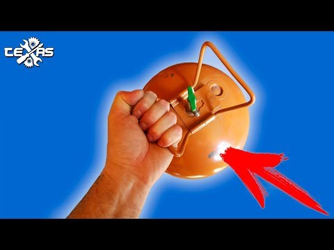 Мангал из фреонового баллона!!! А что так можно было?