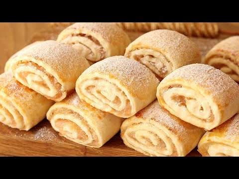 Этот РЕЦЕПТ ПЕЧЕНЬЯ На КЕФИРЕ РАЗДАЛА ВСЕМ СВОИМ ПОДРУГАМ! ТАК ПРОСТО и ВКУСНО с ЯБЛОЧНОЙ НАЧИНКОЙ