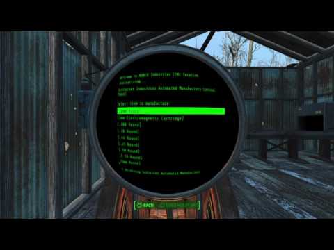 How to Build Ammo Factory Fallout 4 EASY