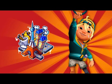 NEW FLOOR IS LAVA IN PARIS 2021 - SUBWAY SURFERS PLANT INVASION