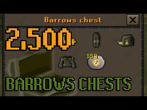 Thumbnail for 2500 Barrows Chests - Loot From | Oldschool Runescape