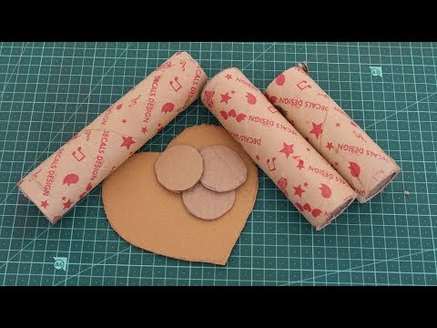 Thumbnail for DIY- Valentine's Day Gift Ideas  Beautiful candle Heart Showpiece!Best out of waste Idea