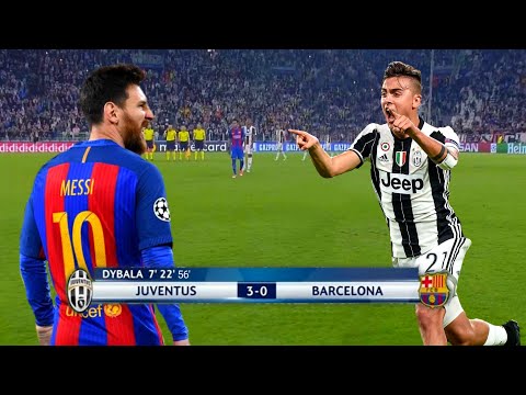The Day Paolo Dybala Destroyed Lionel Messi and Barcelona