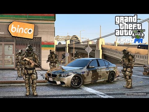 PLAYING as Futuristic SWAT Team in GTA 5 (GTA 5 Mods)