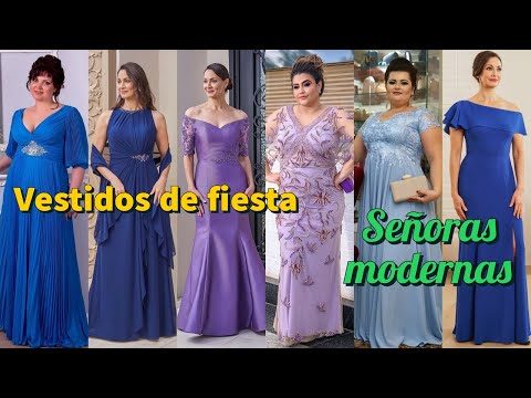 Thumbnail for Vestidos de fiesta para SEÑORAS 2025 los más hermosos vestidos elegantes para mujeres maduras