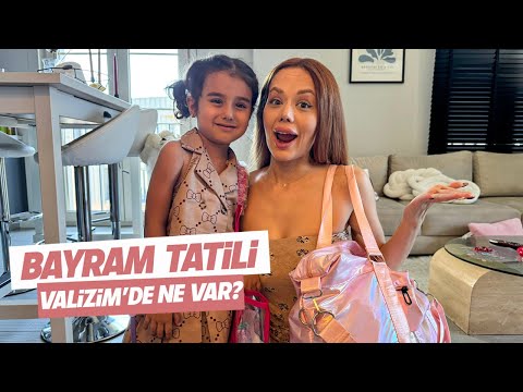 Bayram Tatili Valizimi Hazırlıyoruz / Valizimde Ne Var @GamzeKarta