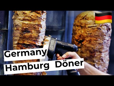 Turkish Doner in Hamburg for 6,50 € | Germany Street Foods