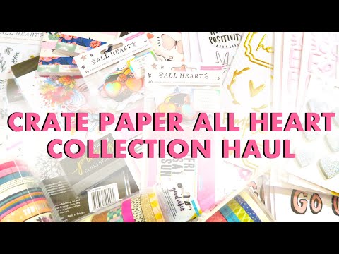 Thumbnail for BOYFRIEND JUDGES MY HAUL // Crate Paper All Heart and Scrapbook.com