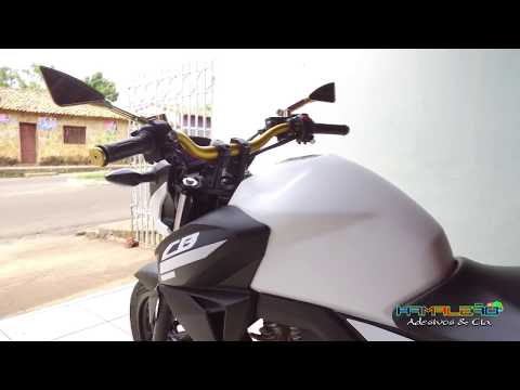 ENVELOPAMENTO DA CB TWISTER 250F  " ESTILO CB 650F "