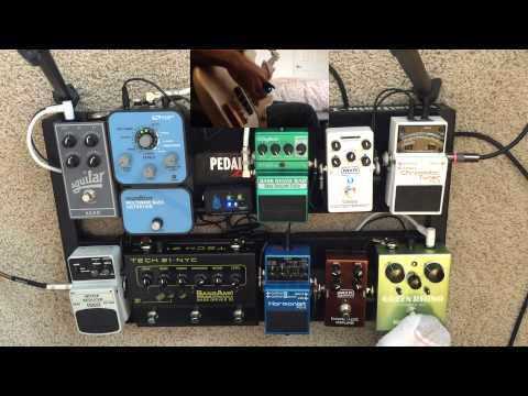 Bass Pedalboard Demo