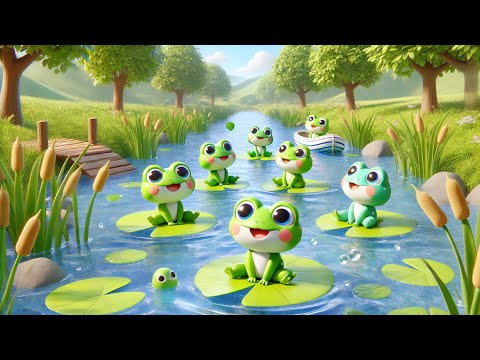 Five Little Frogs" is a playful and engaging children’s song