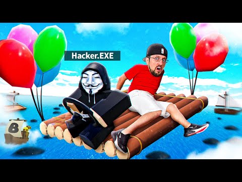 Roblox Build a Boat for Treasure: Hacker helps me Win & Lose!