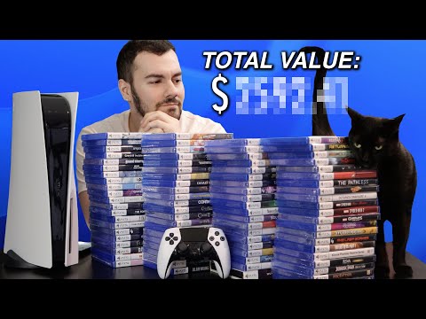 Thumbnail for My PlayStation 5 Physical Games Collection So Far (80+ Games and Total Value)