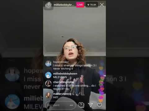 millie bobby brown sings never ending story