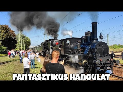 Annamari gőzös és 424-es BIVALY gőzmozdony füstje megcsapta Ceglédet