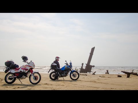 TRAVESSIA DO CASSINO | A MAIOR PRAIA DO MUNDO | TÉNÉRÉ 600 & TÉNÉRÉ 660