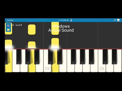 How to play error sound in Synthesia