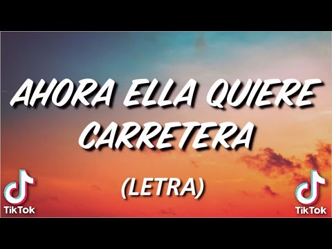 Ahora ella quiere carretera (letra) - Farruko ✅