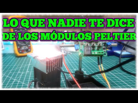 Lo que NADIE TE DICE de los módulos Peltier
