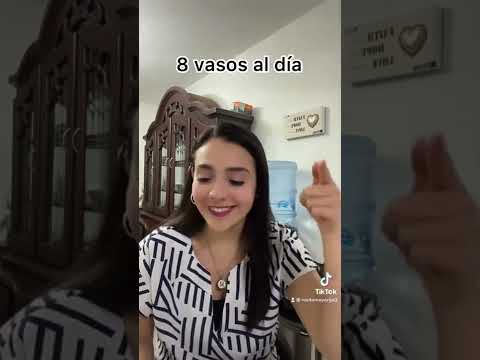 8 VASOS DE AGUA AL DÍA