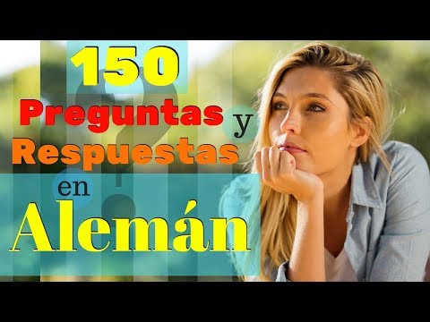 150 Preguntas y Respuestas Más Comunes en Alemán ???? Aprende Alemán Práctico ??????????