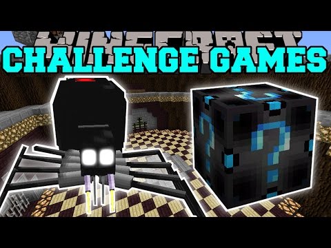 Thumbnail for Minecraft: BLACK WIDOW SPIDER CHALLENGE GAMES - Lucky Block Mod - Modded Mini-Game