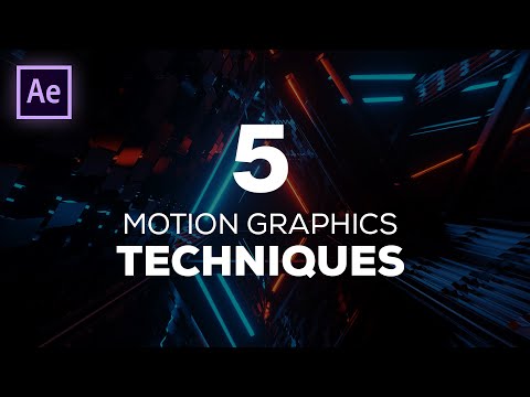 5 Motion Graphics Techniques for After Effects | After Effects Tutorial