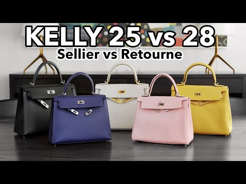 Thumbnail for HERMES KELLY 25 VS 28 | Sellier vs Retourne | In Depth Comparison & Review - Mel in Melbourne