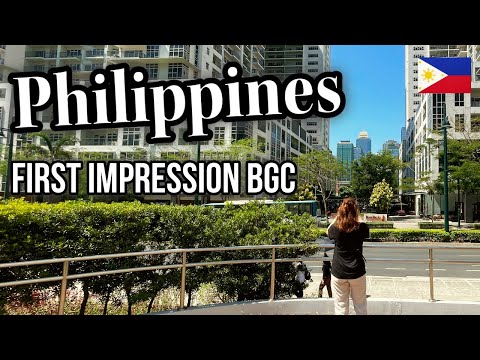 Thumbnail for Traveling to the BGC in the Philippines | First impression of our stay!