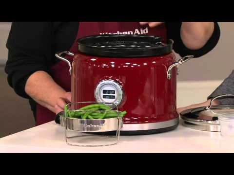KitchenAid 4 qt. 11 Function Multi-Cooker with Stir Tower on QVC
