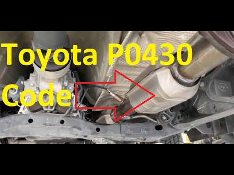 Thumbnail for Causes and Fixes Toyota P0430 Code: Catalyst System Efficiency Below Threshold (Bank 2)