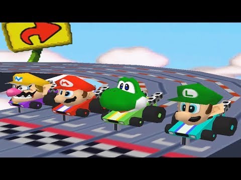 Mario Party 2 - All Racing Minigames
