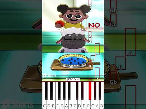 AMANDA THE ADVENTURER Yes⭕️Or No❌(@DDDDani1) - Octave Piano Tutorial
