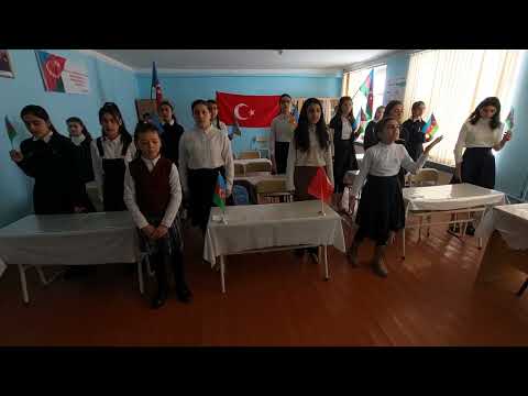 Türkiyə biz səninləyik - Quşencə kənd tam orta məktəbin şagirdlərin hazırladığı video görüntü...