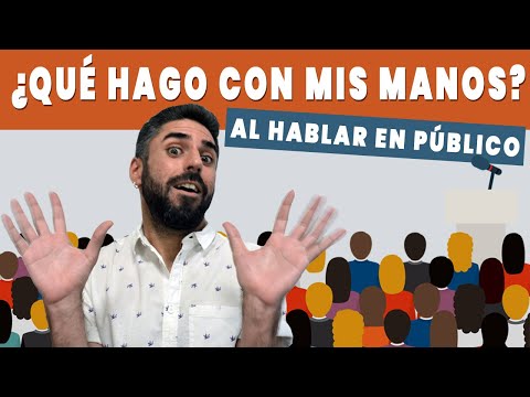 Thumbnail for Qué hacer con las MANOS al HABLAR EN PÚBLICO | Ale Sandino