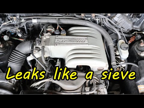 Fixing all the current leaks on my 1993 Mustang GT rebuild.