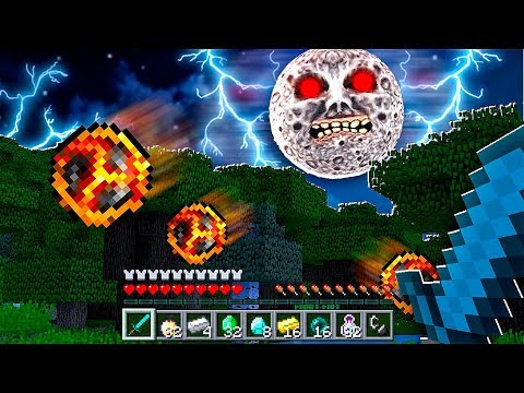 I FOUND the LUNAR MOON in Minecraft Pocket Edition (Lunar Moon Seed)