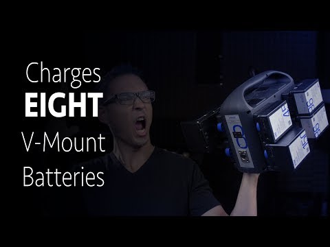 Thumbnail for Charge EIGHT V-mount Batteries at the SAME TIME - Bebob S8 Micro Review