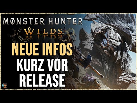 MH Wilds die letzten Infos vor Launch | MH Wilds News deutsch