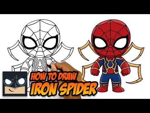 How To Draw Iron Spider | Step by Step Art Lesson for Beginners