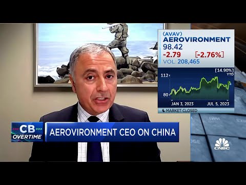 A.I. will be vital for the U.S. to 'keep its lead' against China: AeroVironment CEO Wahid Nawabi