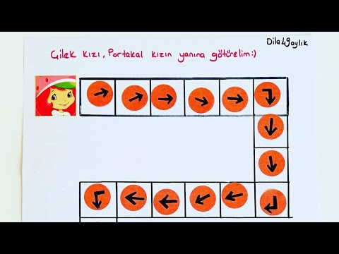 Kodlamaya giriş |Okul öncesi kodlama etkinliği |Anaokulu etkinlikleri|4-5 yaş çocuklar için etkinlik