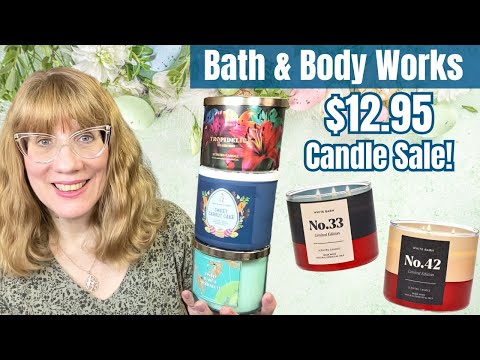 Bath &amp; Body Works $12.95 Candle Sale + New Limited Edition Candles!